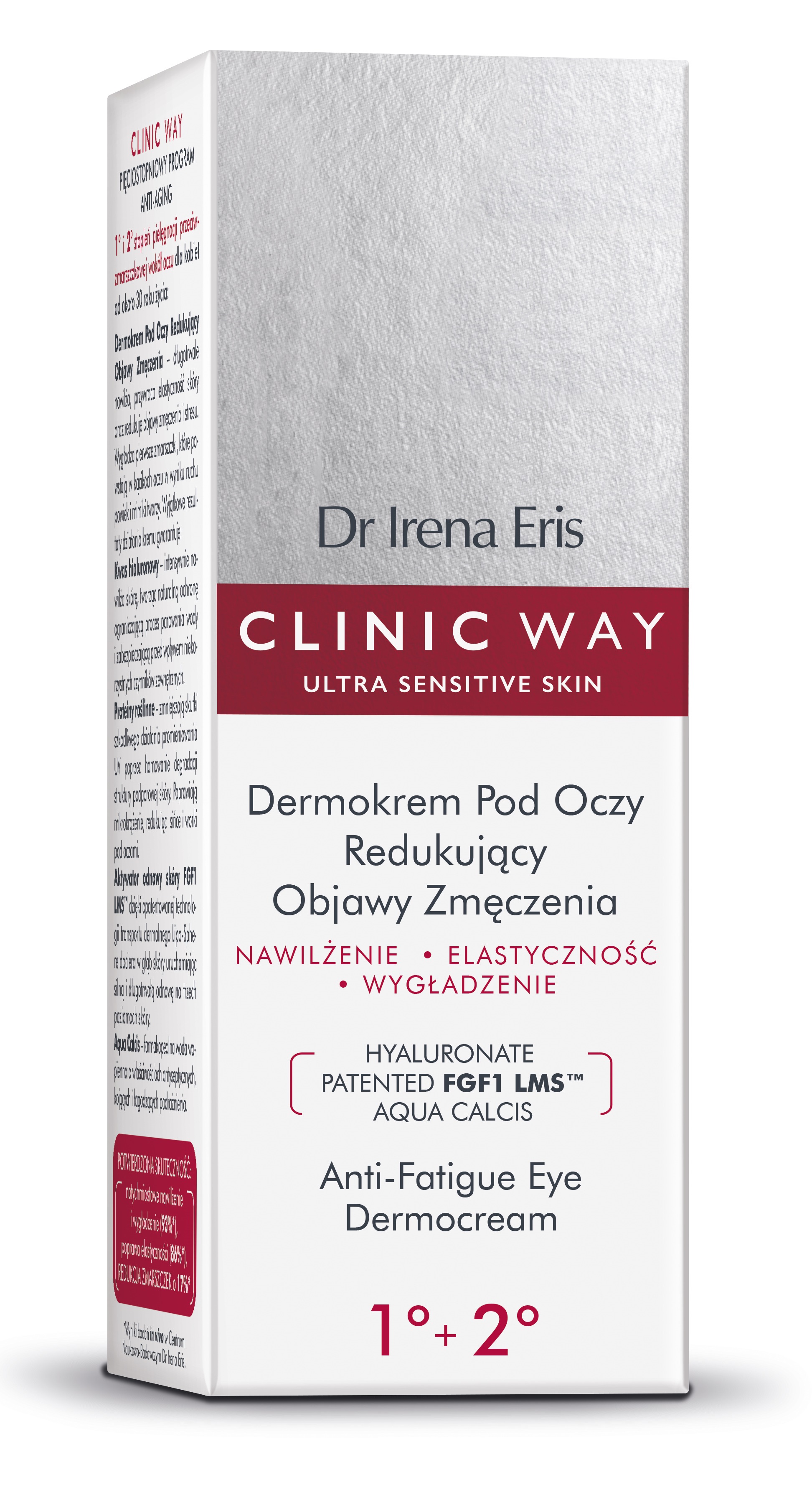 Dr Irena Eris Clinic Way Dermokrem Pod Oczy RedukujĄcy Objawy ZmĘczenia 1° 2° 15 Ml 6106